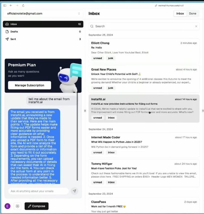 Search Interface